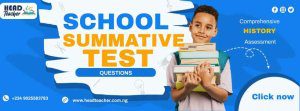 Basic 4 History Summative Test Questions for 3rd Term